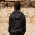 ARVIL Centro Hoodie Grey & Gold thumbnail