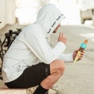 ARVIL Hoodie Men White/Black thumbnail