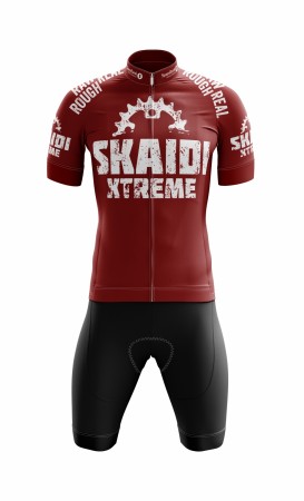 Skaidi Xtreme jersey - Red & White