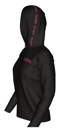ARVIL Hoodie Lady Black/Pink